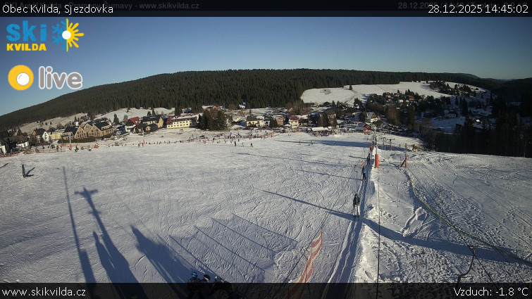 Obec Kvilda - Sjezdovka - 28.12.2025 v 14:45