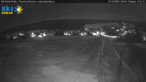 Obec Kvilda - Sjezdovka - 31.12.2025 v 02:45 Obec Kvilda - Sjezdovka - 31.12.2025 v 02:45