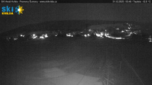 Obec Kvilda - Sjezdovka - 31.12.2025 v 03:45 Obec Kvilda - Sjezdovka - 31.12.2025 v 03:45