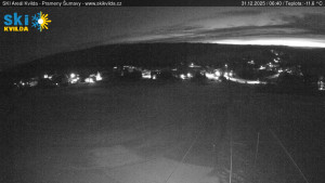 Obec Kvilda - Sjezdovka - 31.12.2025 v 06:45 Obec Kvilda - Sjezdovka - 31.12.2025 v 06:45