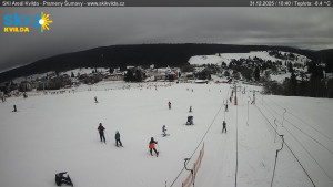 Obec Kvilda - Sjezdovka - 31.12.2025 v 10:45 Obec Kvilda - Sjezdovka - 31.12.2025 v 10:45