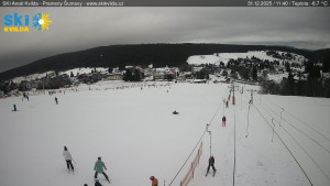 Obec Kvilda - Sjezdovka - 31.12.2025 v 11:45 Obec Kvilda - Sjezdovka - 31.12.2025 v 11:45