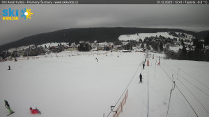 Obec Kvilda - Sjezdovka - 31.12.2025 v 12:45 Obec Kvilda - Sjezdovka - 31.12.2025 v 12:45