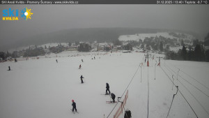 Obec Kvilda - Sjezdovka - 31.12.2025 v 13:45 Obec Kvilda - Sjezdovka - 31.12.2025 v 13:45