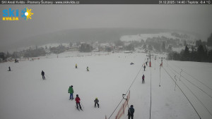 Obec Kvilda - Sjezdovka - 31.12.2025 v 14:45 Obec Kvilda - Sjezdovka - 31.12.2025 v 14:45