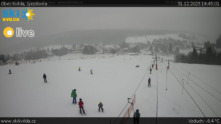 Obec Kvilda - Sjezdovka - 31.12.2025 v 14:45
