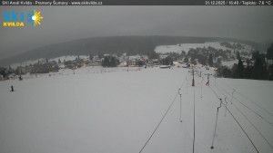 Obec Kvilda - Sjezdovka - 31.12.2025 v 16:45 Obec Kvilda - Sjezdovka - 31.12.2025 v 16:45