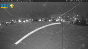 Obec Kvilda - Sjezdovka - 31.12.2025 v 17:45 Obec Kvilda - Sjezdovka - 31.12.2025 v 17:45