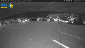 Obec Kvilda - Sjezdovka - 31.12.2025 v 21:45 Obec Kvilda - Sjezdovka - 31.12.2025 v 21:45