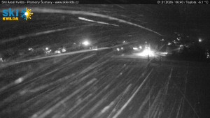 Obec Kvilda - Sjezdovka - 1.1.2026 v 06:45 Obec Kvilda - Sjezdovka - 1.1.2026 v 06:45