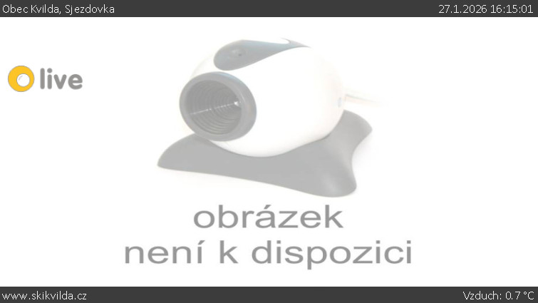 Obec Kvilda - Sjezdovka - 27.1.2026 v 16:15