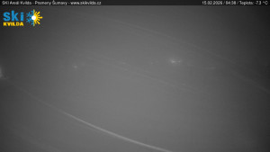 Obec Kvilda - Sjezdovka - 15.2.2026 v 04:45