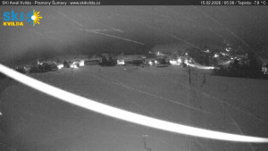Obec Kvilda - Sjezdovka - 15.2.2026 v 05:45