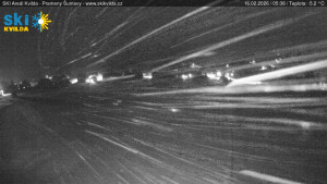 Obec Kvilda - Sjezdovka - 16.2.2026 v 05:45 Obec Kvilda - Sjezdovka - 16.2.2026 v 05:45