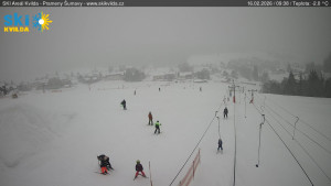 Obec Kvilda - Sjezdovka - 16.2.2026 v 09:45 Obec Kvilda - Sjezdovka - 16.2.2026 v 09:45