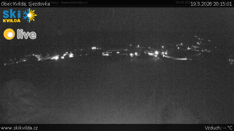 Obec Kvilda - Sjezdovka - 19.3.2026 v 20:15