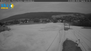Obec Kvilda - Sjezdovka - 21.3.2026 v 05:45 Obec Kvilda - Sjezdovka - 21.3.2026 v 05:45