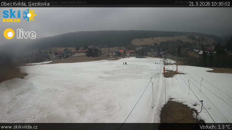 Obec Kvilda - Sjezdovka - 21.3.2026 v 10:30