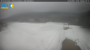 Obec Kvilda - Sjezdovka - 21.3.2026 v 12:45 Obec Kvilda - Sjezdovka - 21.3.2026 v 12:45