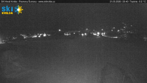 Obec Kvilda - Sjezdovka - 21.3.2026 v 20:45