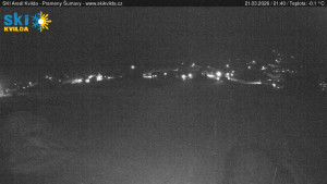 Obec Kvilda - Sjezdovka - 21.3.2026 v 21:45