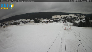 Obec Kvilda - Sjezdovka - 26.3.2026 v 07:45 Obec Kvilda - Sjezdovka - 26.3.2026 v 07:45