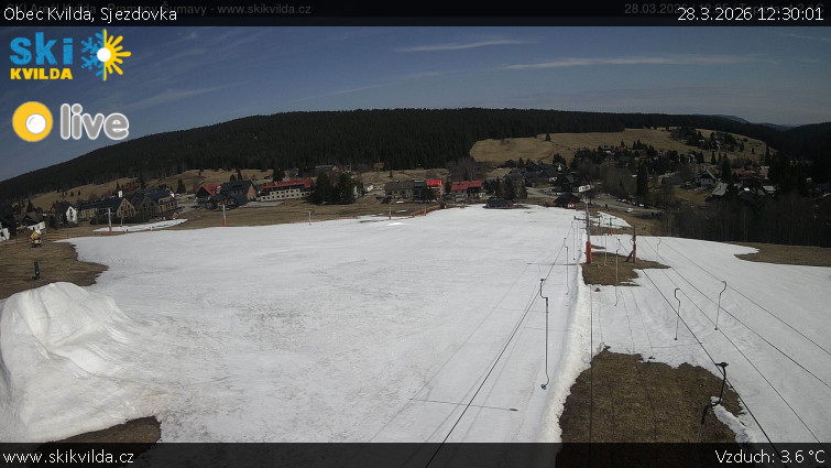 Obec Kvilda - Sjezdovka - 28.3.2026 v 12:30