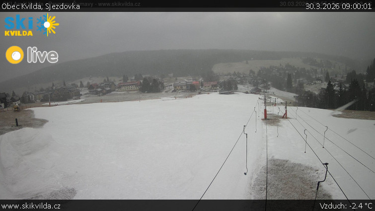 Obec Kvilda - Sjezdovka - 30.3.2026 v 09:00