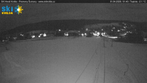 Obec Kvilda - Sjezdovka - 1.4.2026 v 01:45