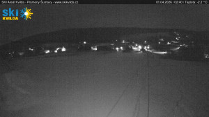 Obec Kvilda - Sjezdovka - 1.4.2026 v 02:45