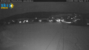 Obec Kvilda - Sjezdovka - 1.4.2026 v 03:45