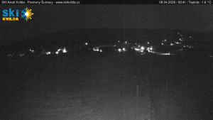 Obec Kvilda - Sjezdovka - 8.4.2026 v 02:45