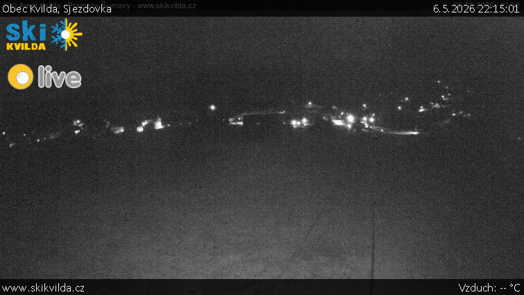 Obec Kvilda - Sjezdovka - 6.5.2026 v 22:15