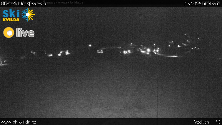 Obec Kvilda - Sjezdovka - 7.5.2026 v 00:45