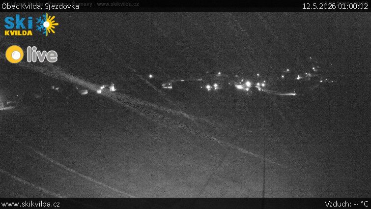 Obec Kvilda - Sjezdovka - 12.5.2026 v 01:00