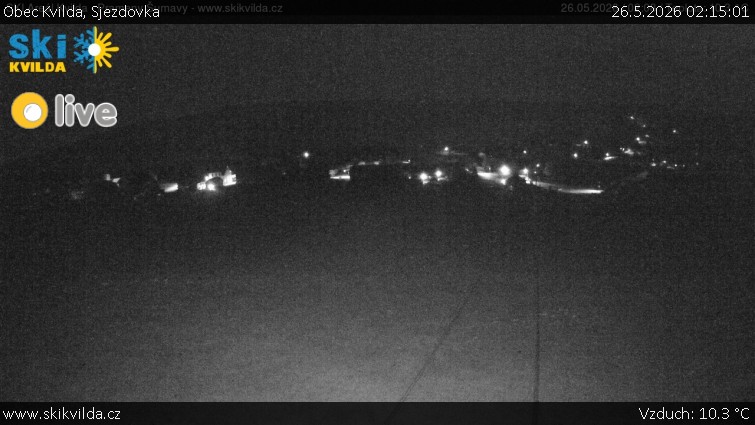 Obec Kvilda - Sjezdovka - 26.5.2026 v 02:15