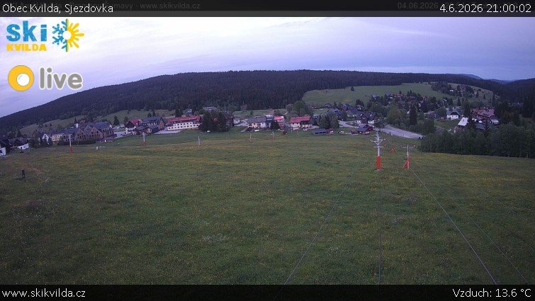Obec Kvilda - Sjezdovka - 4.6.2026 v 21:00