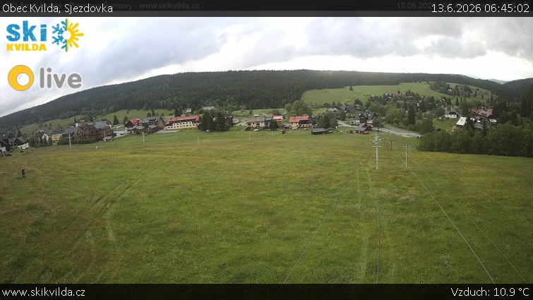 Obec Kvilda - Sjezdovka - 13.6.2026 v 06:45