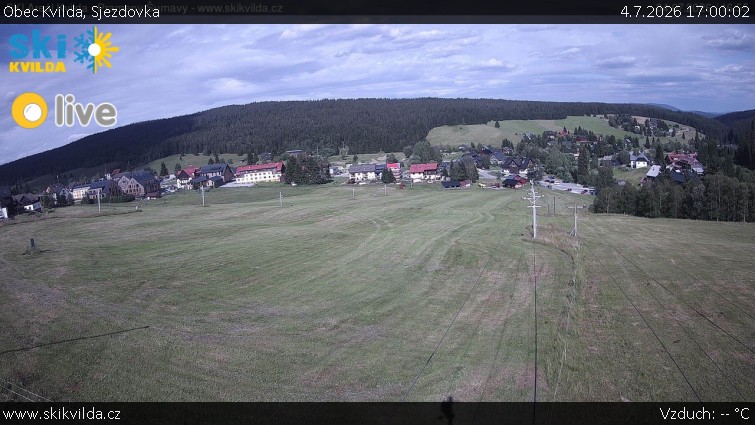 Obec Kvilda - Sjezdovka - 4.7.2026 v 17:00