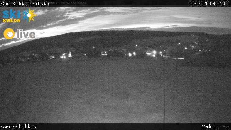 Municipality of Kvilda - Ski slope - 1.8.2026 v 04:45