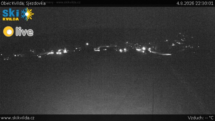Obec Kvilda - Sjezdovka - 4.8.2026 v 22:30