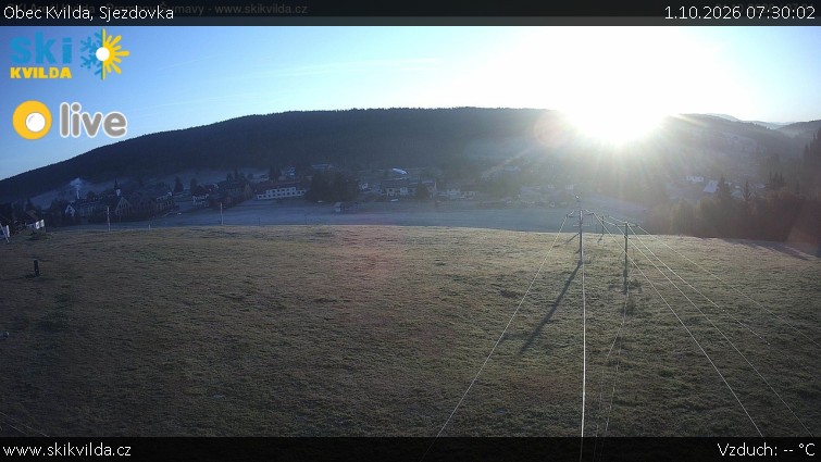 Obec Kvilda - Sjezdovka - 1.10.2026 v 07:30