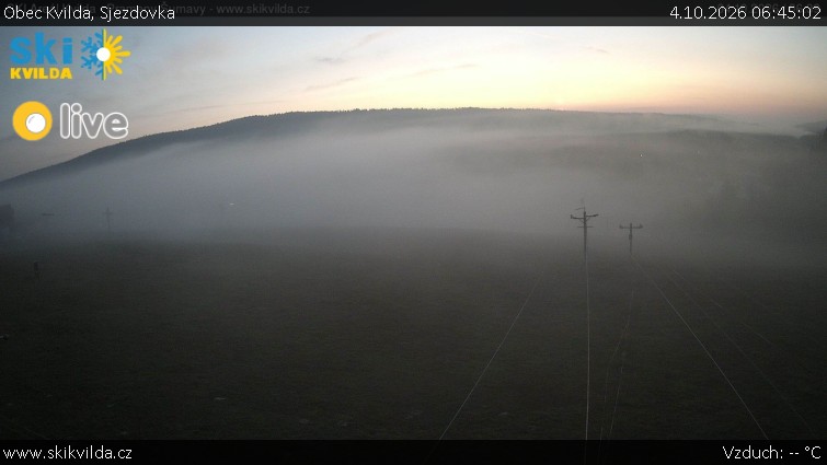 Obec Kvilda - Sjezdovka - 4.10.2026 v 06:45