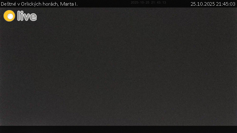 Deštné v Orlických horách - Marta I. - 25.10.2025 v 21:45 Deštné v Orlických horách - Marta I. - 25.10.2025 v 21:45