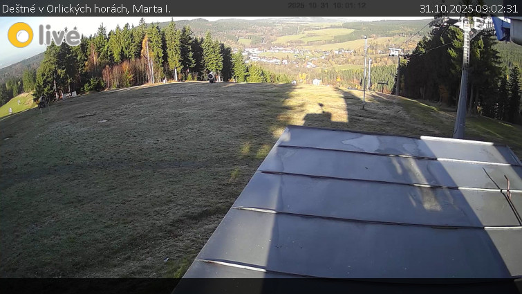 Deštné v Orlických horách - Marta I. - 31.10.2025 v 09:02 Deštné v Orlických horách - Marta I. - 31.10.2025 v 09:02