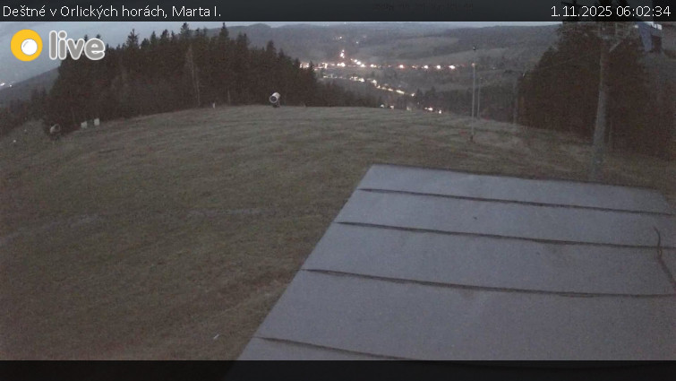 Deštné v Orlických horách - Marta I. - 1.11.2025 v 06:02 Deštné v Orlických horách - Marta I. - 1.11.2025 v 06:02