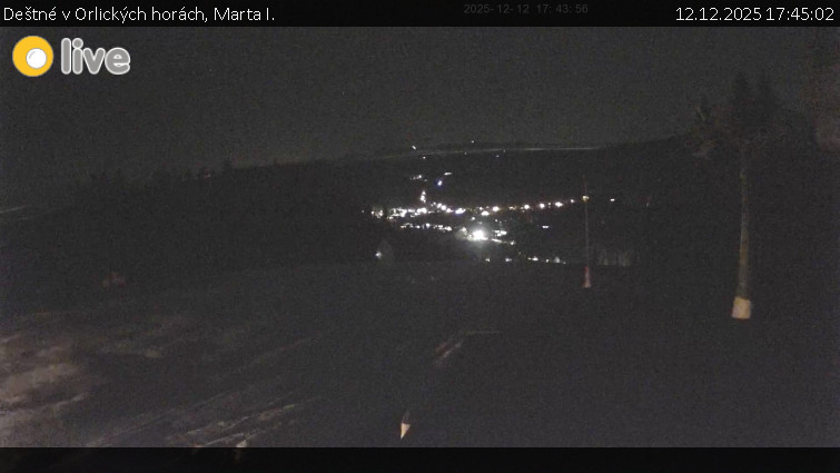 Deštné v Orlických horách - Marta I. - 12.12.2025 v 17:45
