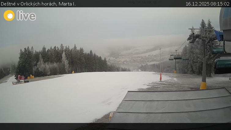 Deštné v Orlických horách - Marta I. - 16.12.2025 v 08:15