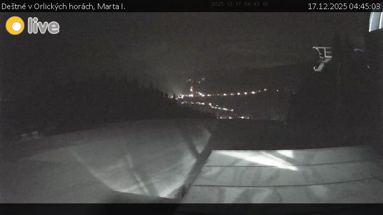 Deštné v Orlických horách - Marta I. - 17.12.2025 v 04:45