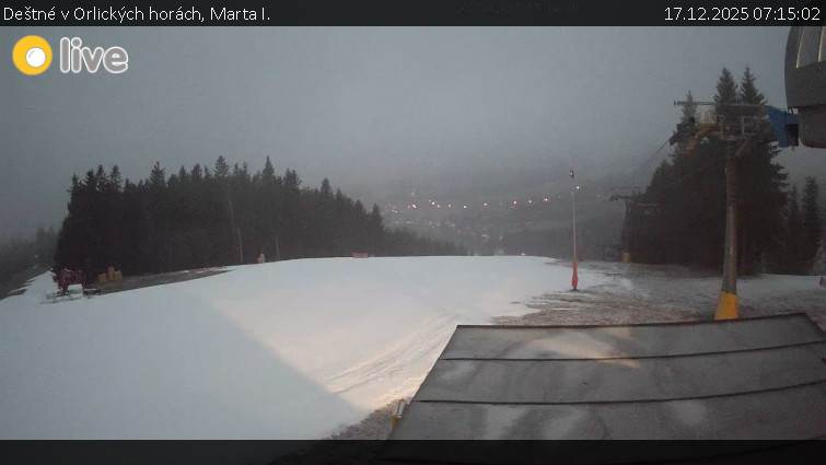 Deštné v Orlických horách - Marta I. - 17.12.2025 v 07:15